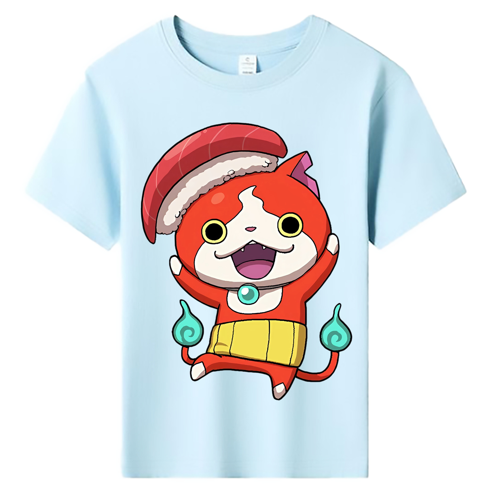 （画像用） 妖怪ウォッチ Yo-kai Watch 綿100％キッズTシャツ（フロントプリント）